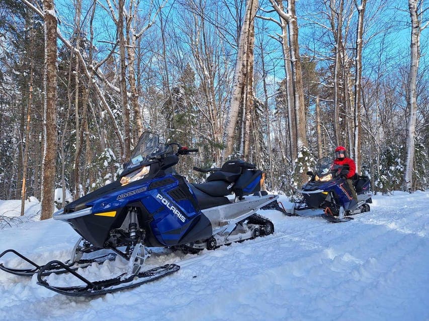 Guided Snowmobile Tour Gallery Image 3