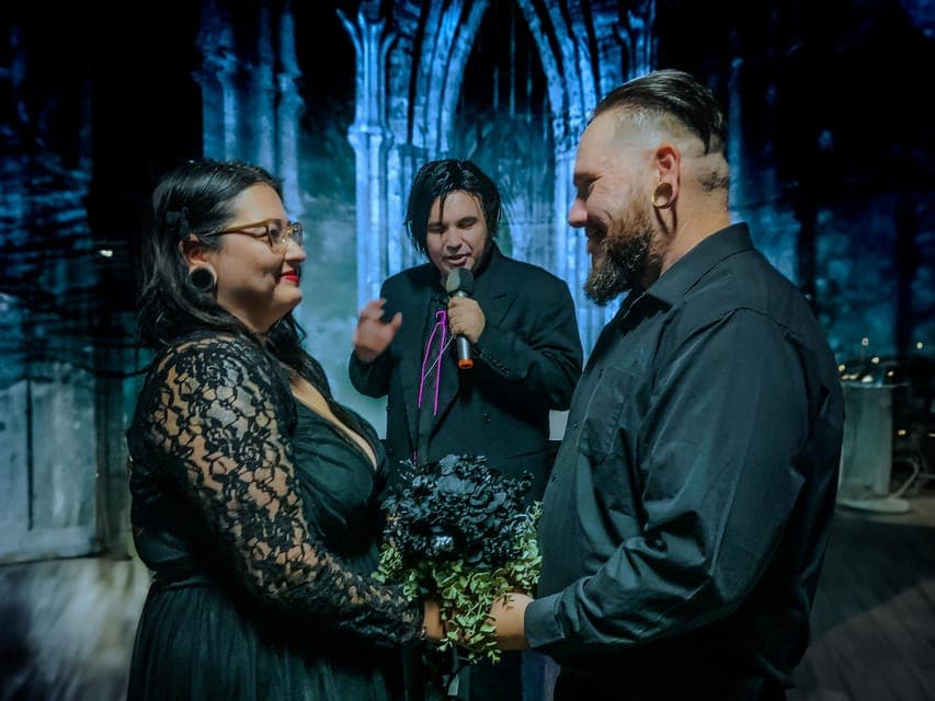 27. Haunted House Wedding Ceremony + Photography - Image 27