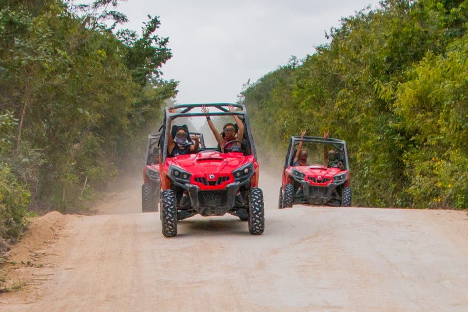 Playa del Carmen: Riviera Maya Buggy Tour with Cenote Swim Gallery Image 2