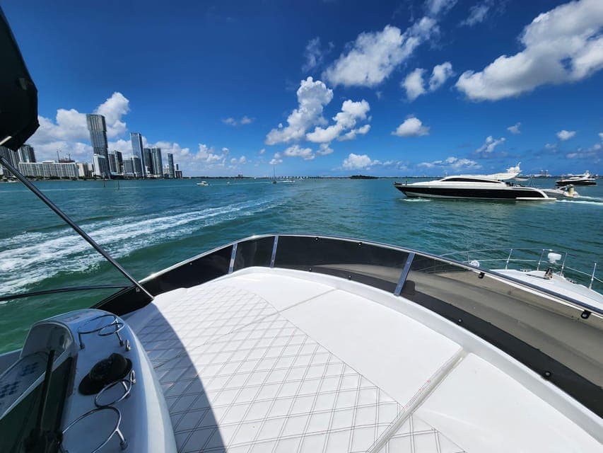 Miami Yacht Rental with Jetski, paddleboards, Inflatables Gallery Image 4
