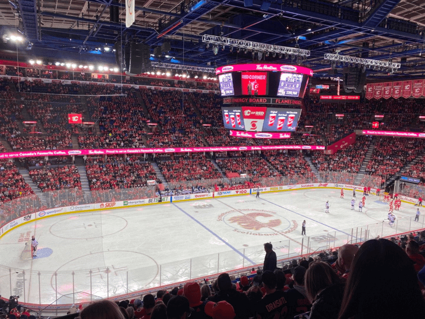 7. Calgary Flames Ice Hockey Game Ticket - Image 7