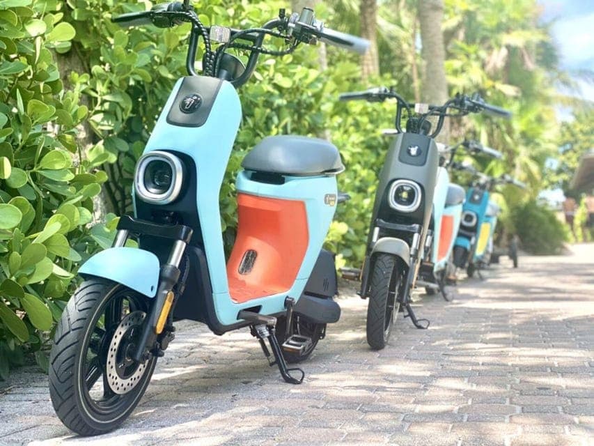 Cancun: Mopeds Adventure! 90 min Guided Tour in Hotel Zone Gallery Image 2