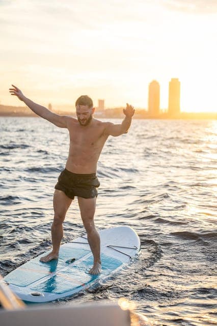 Barcelona Badalona : Sailboat Tour, Snacks, Drinks, Swimming Gallery Image 3