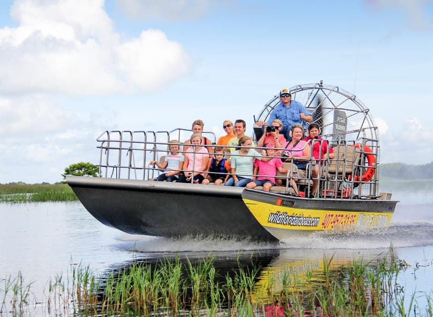 Wild Florida Airboat Ride with Transport & Lunch Gallery Image 1