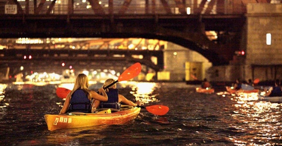 Ghosts and Gangsters Night Kayak Tour Gallery Image 1