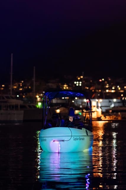 Night Date Glow Pedal Boat with Downtown Views Gallery Image 4