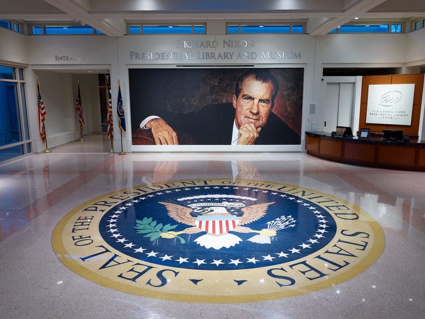 Richard Nixon Presidential Library Admission - Image 1