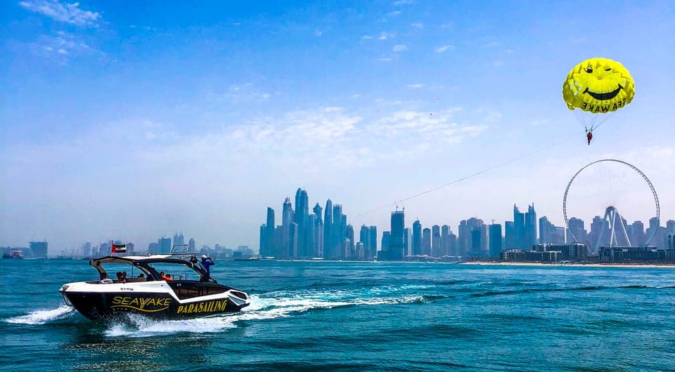 Dubai Jumeirah Parasailing adventure with breathtaking views - Image 6