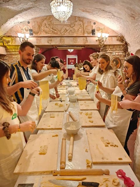 Rome Spanish Steps, Pasta &, Tiramisù Cooking Class w/ Wine Gallery Image 1