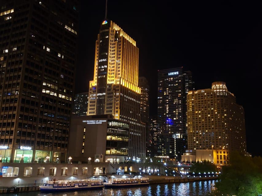 47. Chicago by Night River and Lake Cruise - Image 47