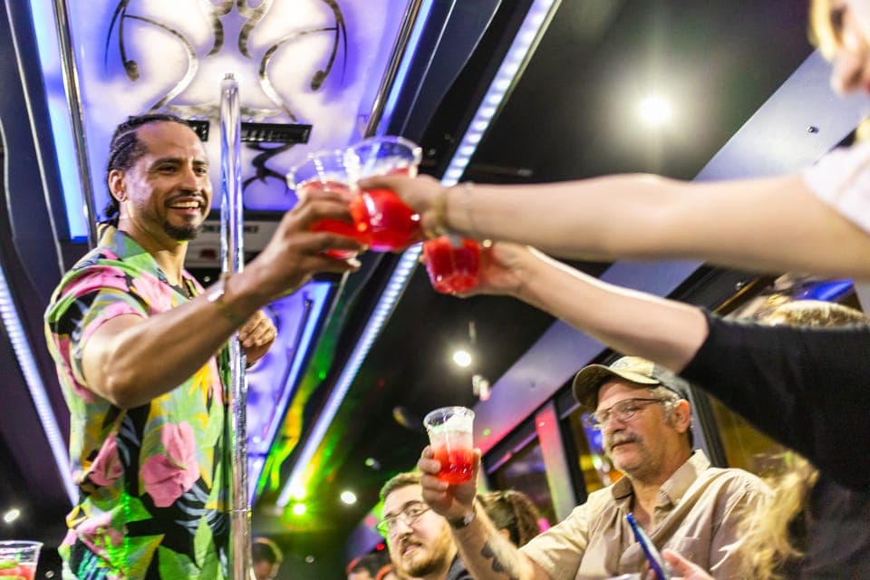 4-Hour Club Crawl with Party Bus Experience Gallery Image 2