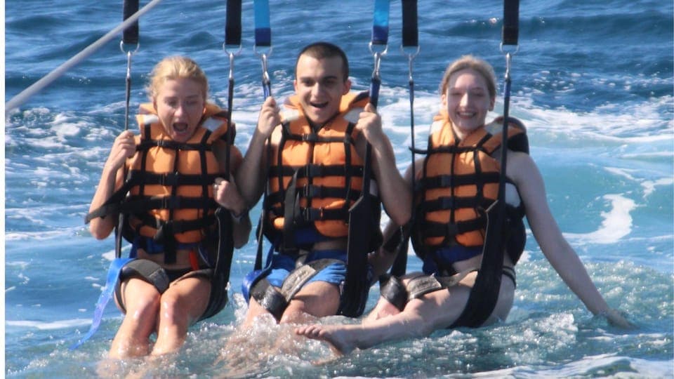 Parasailing with panoramic views over the sea Gallery Image 3