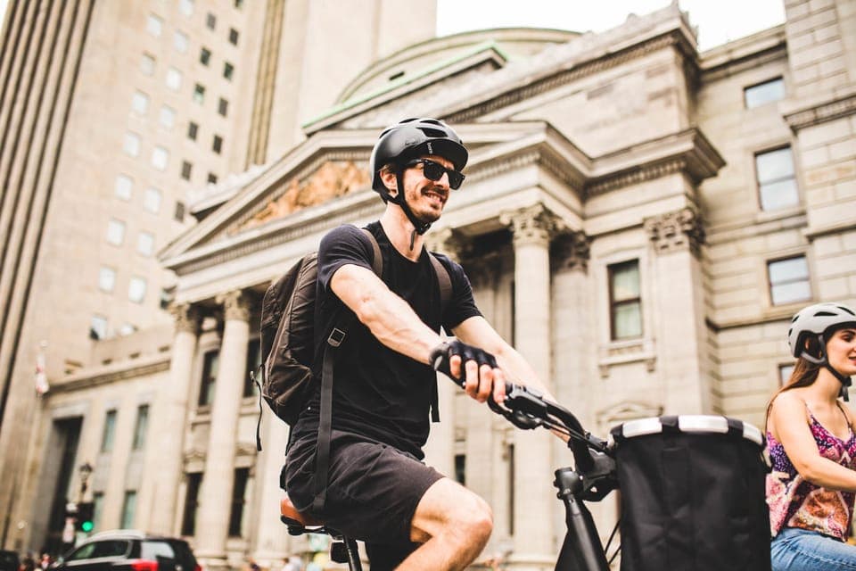 Bike/E-bike Tour Downtown, Old Montreal, Waterfront by Fitz Gallery Image 2