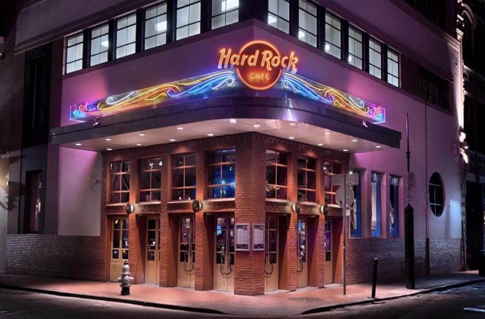 Meal at the Hard Rock Cafe New Orleans Gallery Image 4