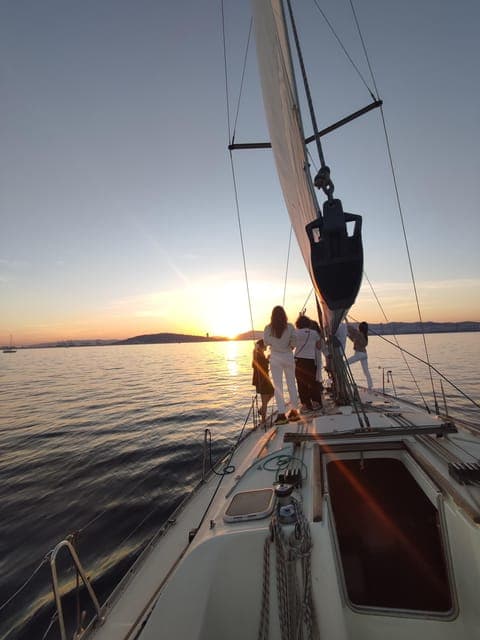 Barcelona Badalona : Sailboat Tour, Snacks, Drinks, Swimming Gallery Image 2