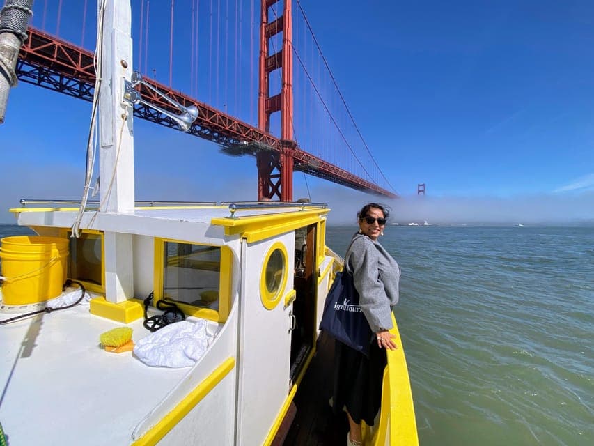 47. Golden Gate Bay Voyage on Historic Boat - Image 47