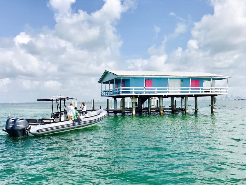 Guided Small Group Boat Tour + Iconic Stiltsville Gallery Image 4