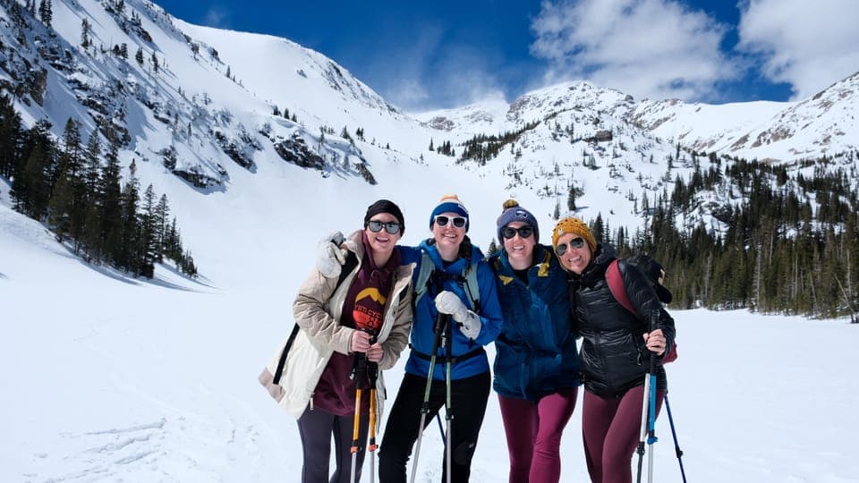 Snowshoeing in Rocky Mountains Gallery Image 3