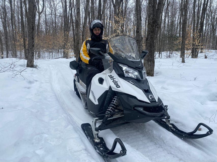 Canadian Forest Guided Tour by Snowmobile - Image 5