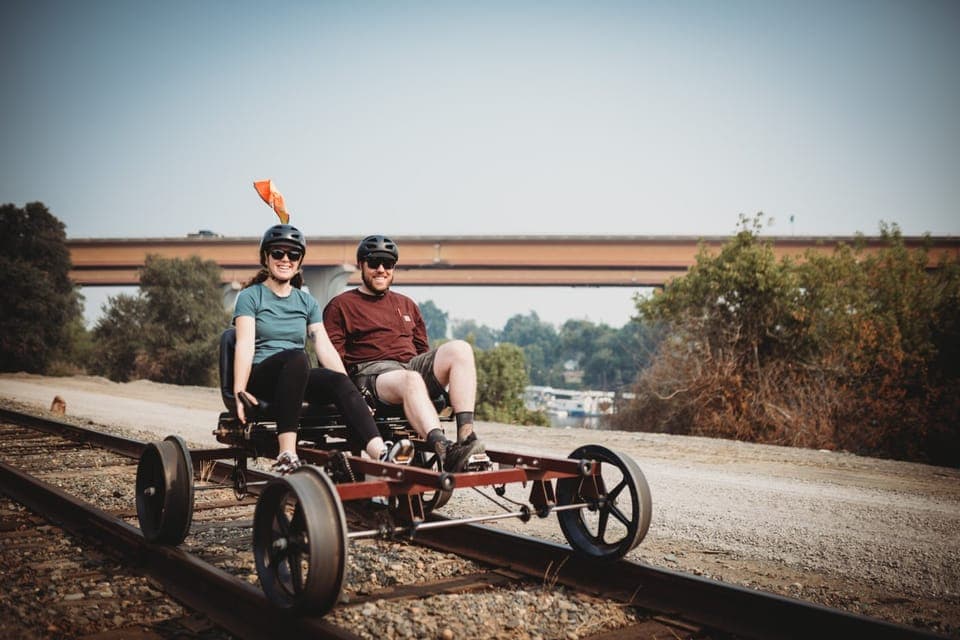 Yolo Countryside Guided Rail Bike Tour Gallery Image 4
