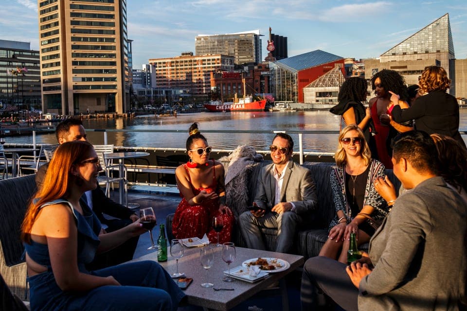 City Cruises Baltimore: Sights & Sips Sightseeing Cruise Gallery Image 2