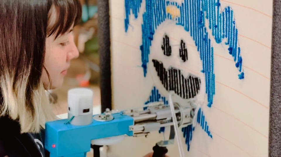 Rug Tufting Workshop Gallery Image 4