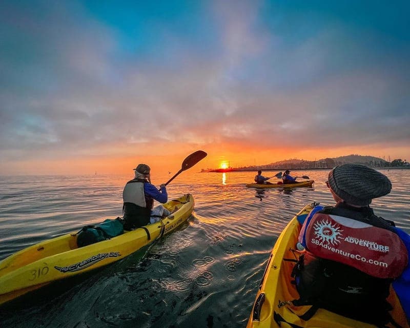 Santa Barbara Harbor: Sunset Kayak Tour (2 Hours) Gallery Image 3
