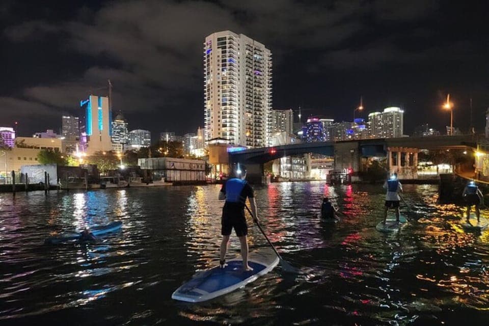 City Lights SUP or Kayak Night Tour Gallery Image 3
