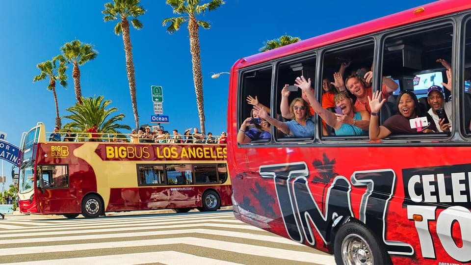 LA: TMZ Celebrity Tour & Big Bus 24-Hour Hop-on Hop-off Tour - Image 1
