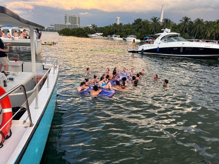 Miami Party Yacht for 34PP Bachelorette party Birthday party Gallery Image 3