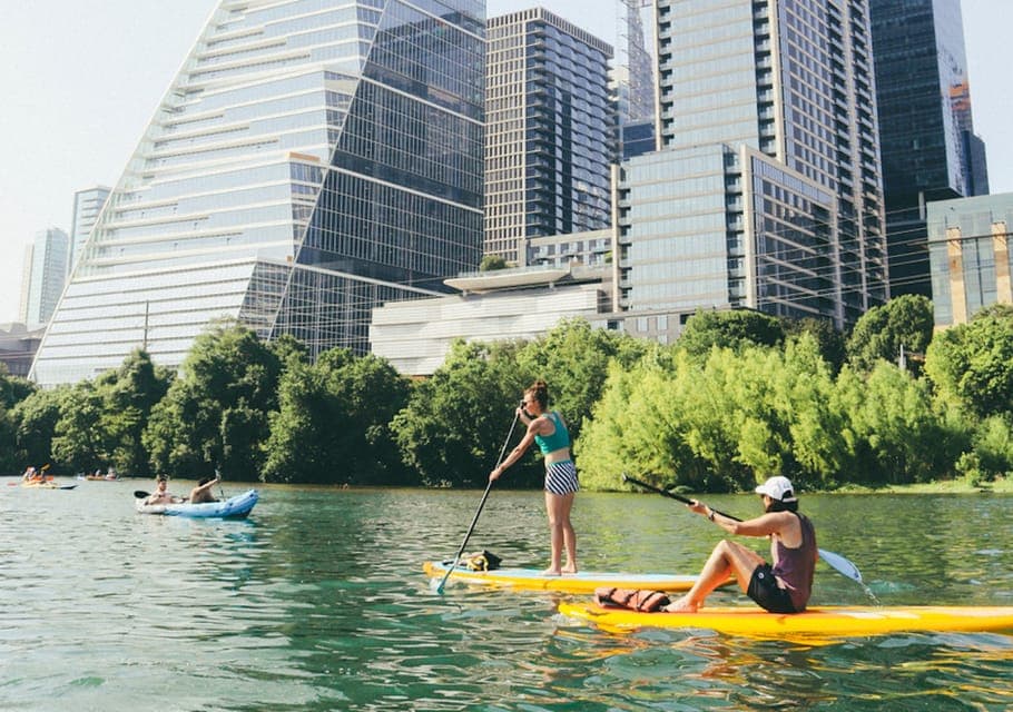 Lady Bird Lake Stand-Up Paddleboard Rental Gallery Image 3