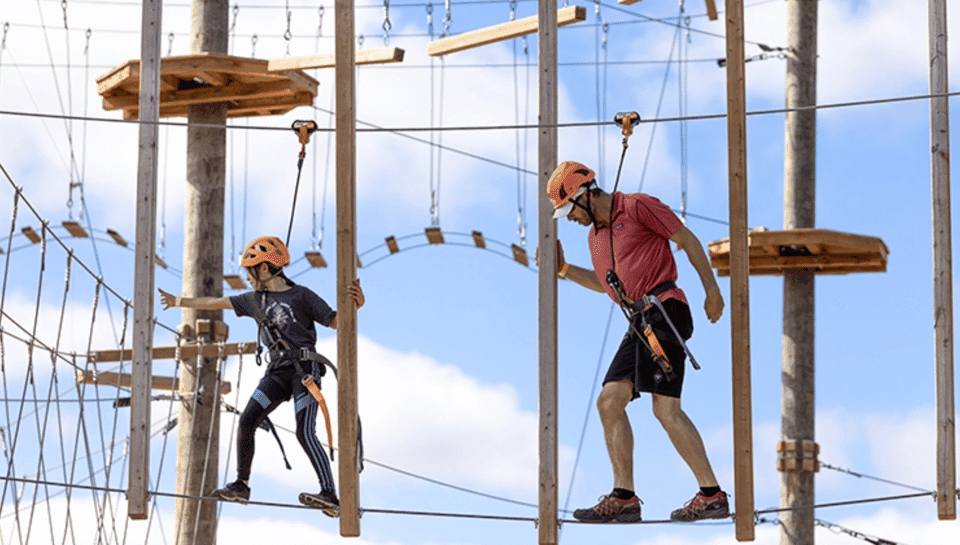 22. Tyroparc: La Cité des Bois Obstacle Course in Laurentians - Image 22