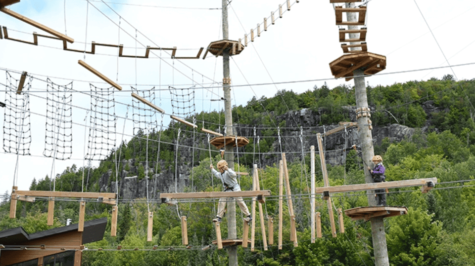 Tyroparc: La Cité des Bois Obstacle Course in Laurentians Gallery Image 3