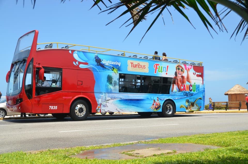 Cancun: Hop-On-Hop-Off Sightseeing Bus Tour Gallery Image 1