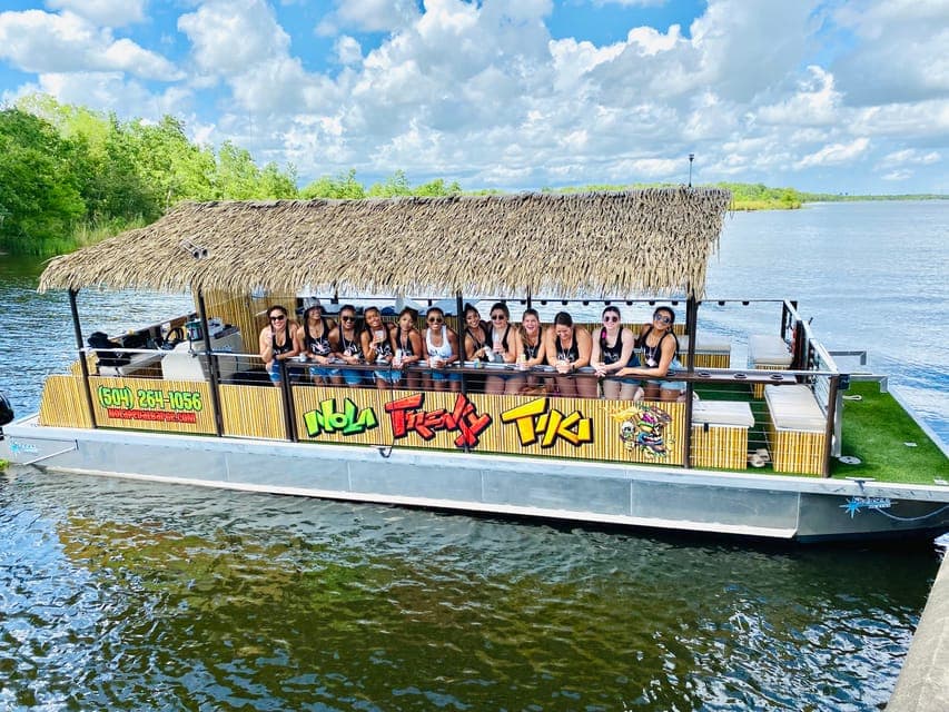BYOB Tiki Boat Bayou Party and Wildlife Tour - Image 6