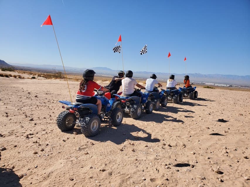 Nellis Dunes ATV Tour with Shuttle Transfer Gallery Image 1