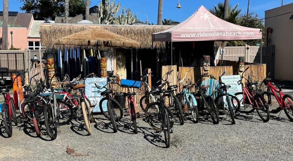 Solana Beach: Beach Cruiser Full-Day Bike Rental Gallery Image 3