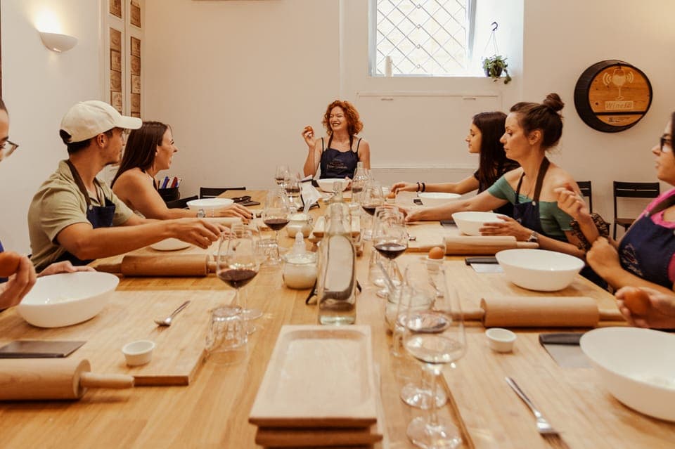 Pasta Making with Wine Tasting and Dinner in Frascati Gallery Image 2