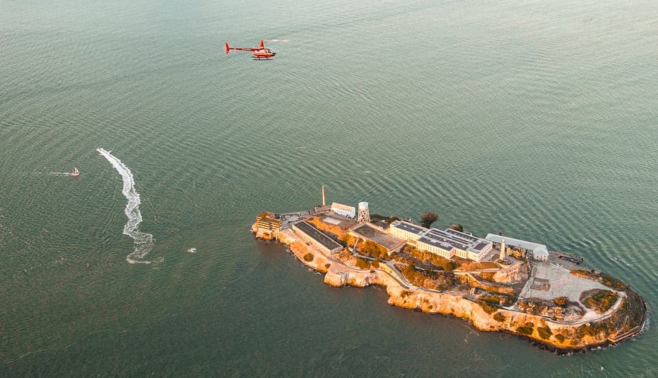 From Sausalito: San Francisco and Alcatraz Helicopter Tour Gallery Image 2