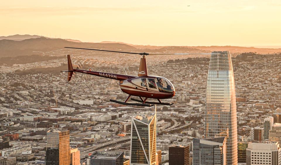 From Sausalito: San Francisco and Alcatraz Helicopter Tour Gallery Image 4