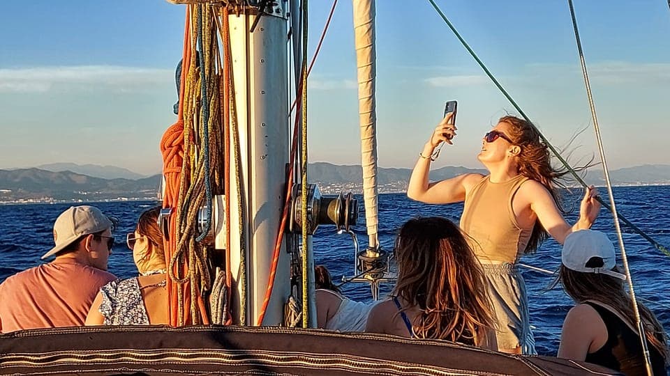 Barcelona Sailing Tour Drinks, snacks Swim & Stunning Views Gallery Image 3