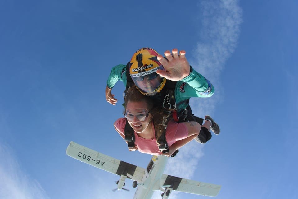 Skydive at The Palm with Photos, Video & Yacht Tour - Image 2