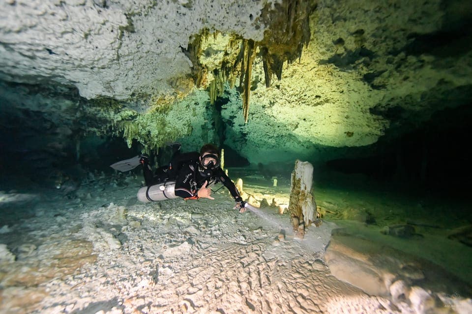 From Cancun: 2 Dives in Cenote Dos Ojos for Certified Divers Gallery Image 4