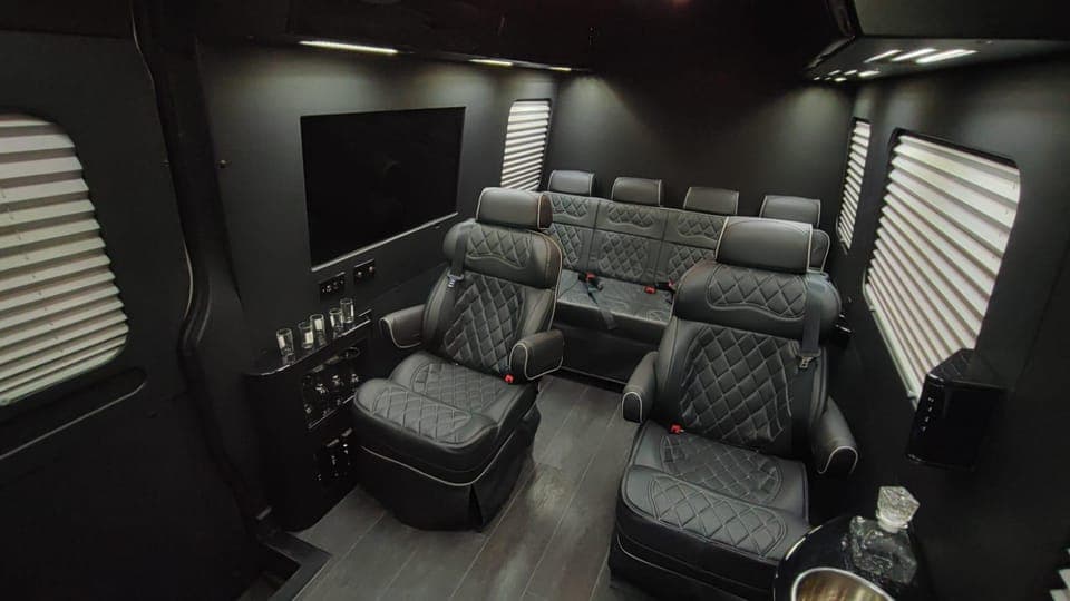 From: Cancun Airport Transfer in Deluxe Limo-Style Van Gallery Image 4