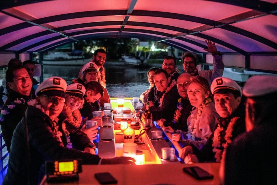 Ft. Lauderdale: Nighttime Sightseeing Catamaran Tour Gallery Image 1