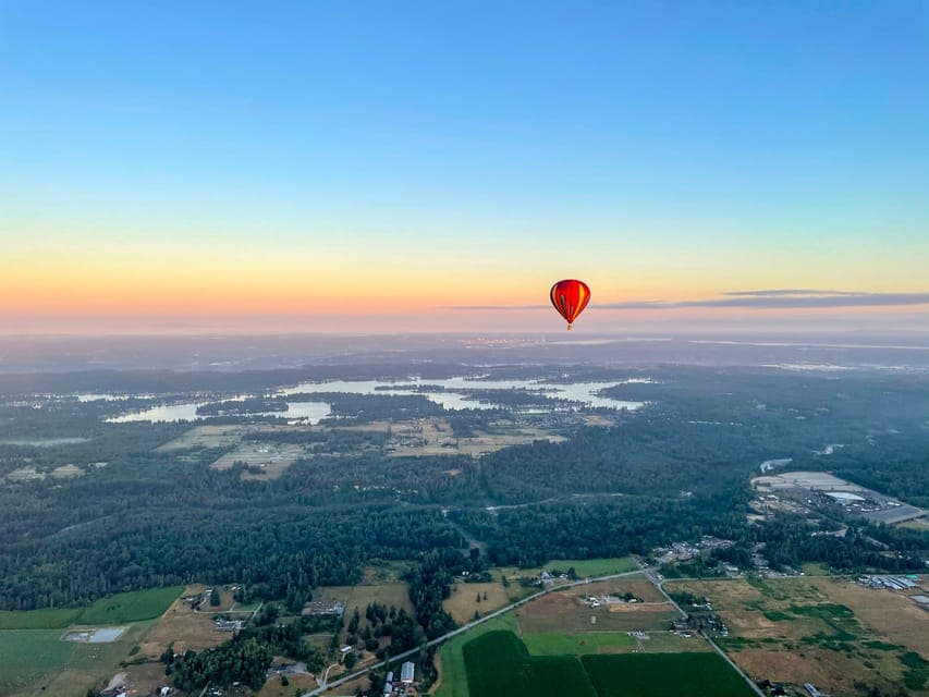 Mt. Rainier Sunrise Hot Air Balloon Ride - Image 1
