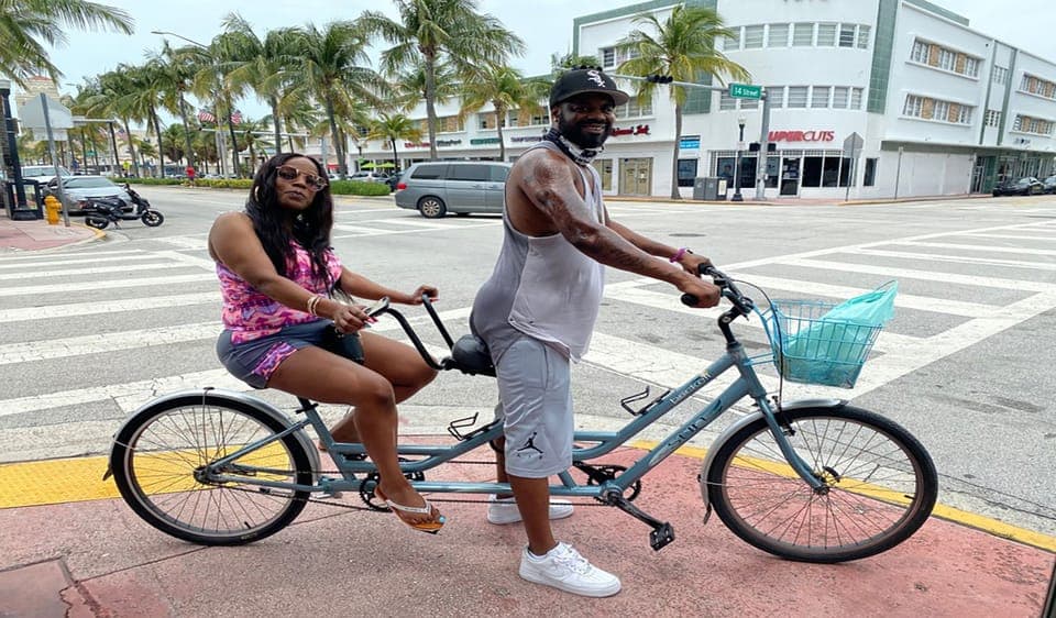 Miami Beach: South Beach Tandem Bike Rental Gallery Image 3