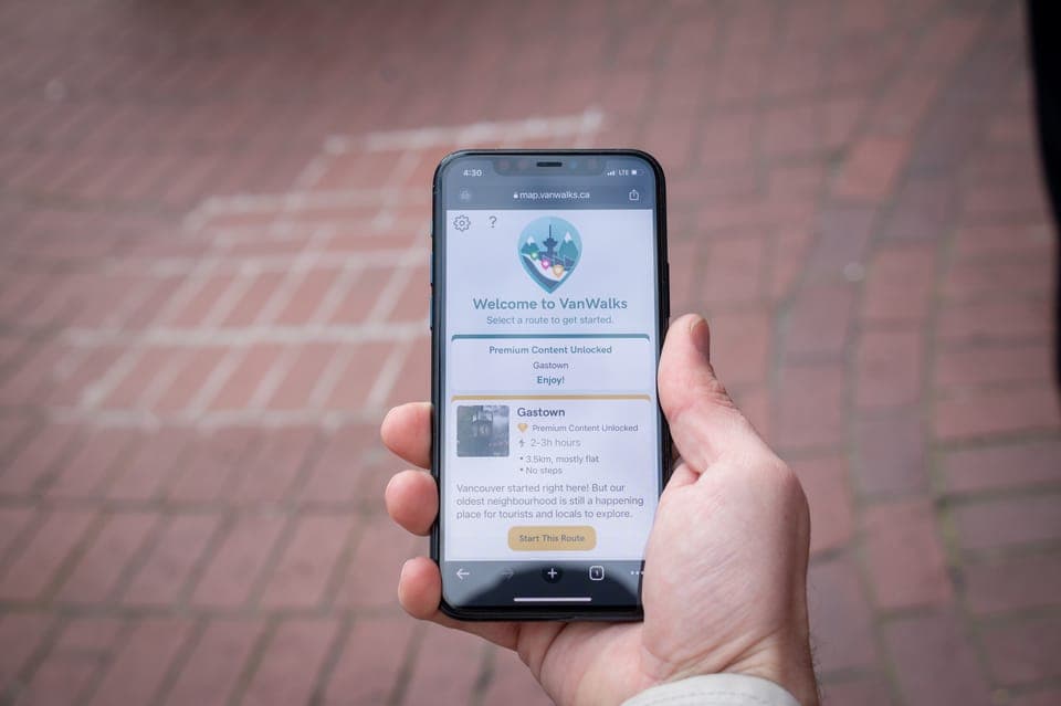 Self-Guided Smartphone Walking Tour of Gastown Gallery Image 2