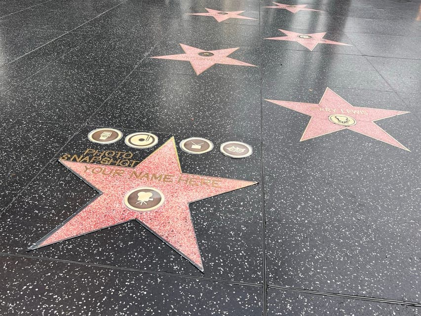 Hollywood: Make Your Own Star Walk of Fame Photo Experience - Image 1