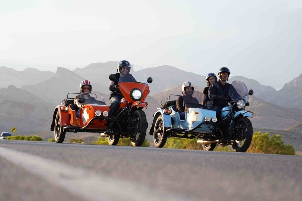 Red Rock Canyon Private Sidecar Half-Day Tour Gallery Image 1